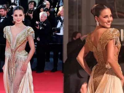Luciana Fuster cumple su sue�o y llega por primera vez al Festival de Cannes.