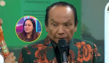 Melcochita defiende su relaci�n con joven de 22 a�os.