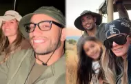 Said Palao se luce con Alejandra Baigorria en safari tras pol�mica por ampay: "Compa��a incre�ble"