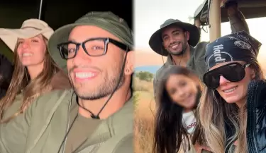 Said Palao comparte fotos con Alejandra Baigorria en Sud�frica.