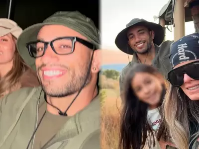Said Palao comparte fotos con Alejandra Baigorria en Sud�frica.