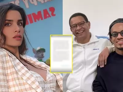 Suhaila Jad responde con duro mensaje tras foto familiar del pap� de Andr� Carrillo.