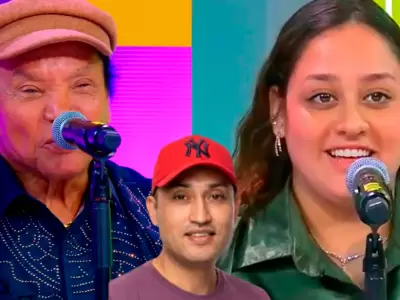 Melcochita quiere ganarse la confianza de su suegro.