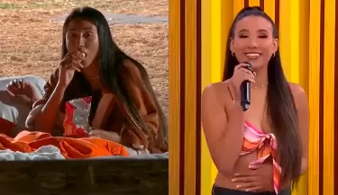 Samahara Lobat�n agradece a Dios por tener buena gen�tica.