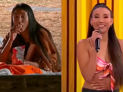 Samahara Lobat�n agradece a Dios por tener buena gen�tica.