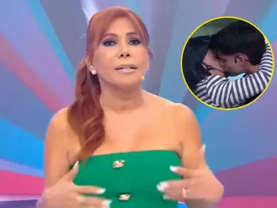 Magaly Medina lanza pol�mico mensaje tras ver el apasionado beso entre Onelia Molina y Kevin D�az en 'EEG'.