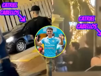Catriel Cabellos es captado con dos mujeres en plena crisis de Sporting Cristal.