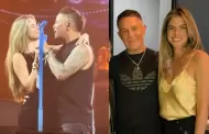 Alejandro Sanz y Stephanie Cayo cantan juntos "Coraz�n part�o" durante concierto en Las Vegas