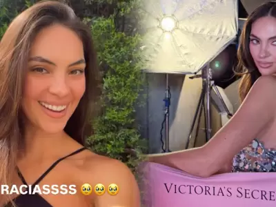 Natalie V�rtiz agradece apoyo del p�blico por su casting en Victoria's Secret