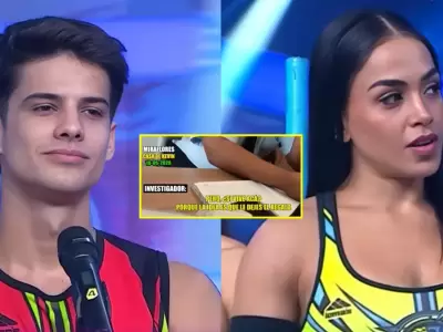 Porteros revelan que Kevin D�az vive en depa del ampay con Onelia Molina.