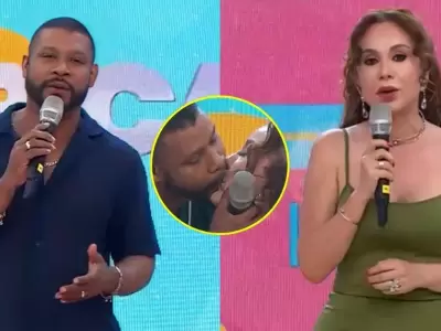 Janet Barboza expone enojo de su pareja tras beso con Edson D�vila.