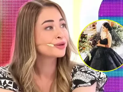 Melanie Mart�nez sugiere a la pareja del padre de su hija usar negro en su boda