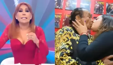 Magaly arremete contra "boda ancestral" de Melcochita y Heidy Amado.