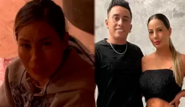 Pamela L�pez recuerda entre l�grimas por qu� no pod�a dejar a Christian Cueva.