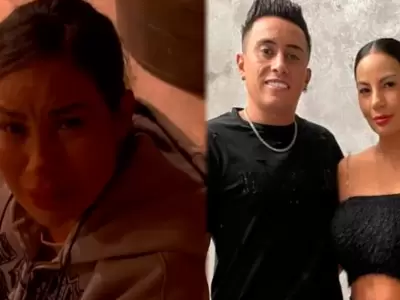 Pamela L�pez recuerda entre l�grimas por qu� no pod�a dejar a Christian Cueva.