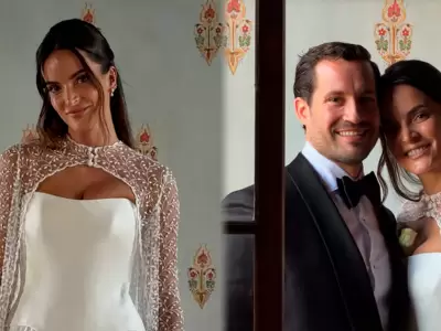 Carolina Braedt da el "s�" a Javier Millership en elegante boda civil.